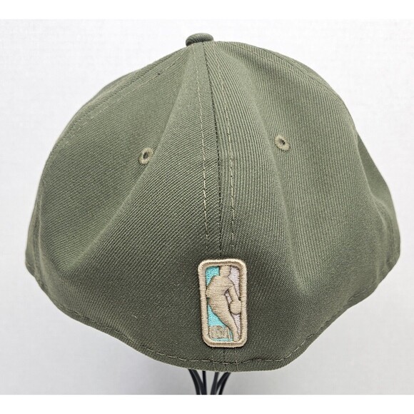 New ERA 59Fifty Chicago Bulls Fitted Hat Cap Rare Green Size 8 NEW With Tags - Picture 4 of 8